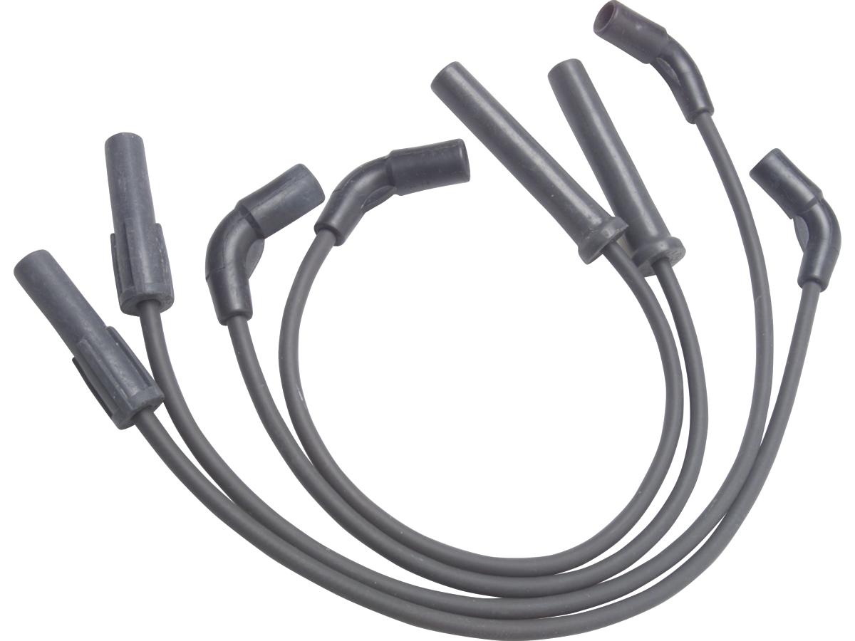 Blue Streak Triple Silicone Spark Plug Wire Set Black Blue Streak Default Title
