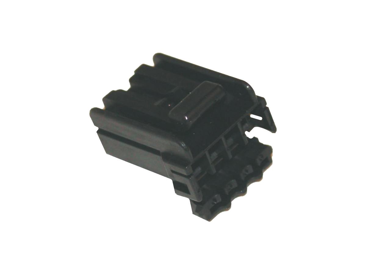 Namz Amp Multilock Connector Housing 4 Wire Plug Black Namz Default Title