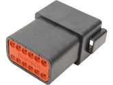 Namz Deutsch Oem Dt Series Connector Housings 12 Wire Female Black Namz Default Title