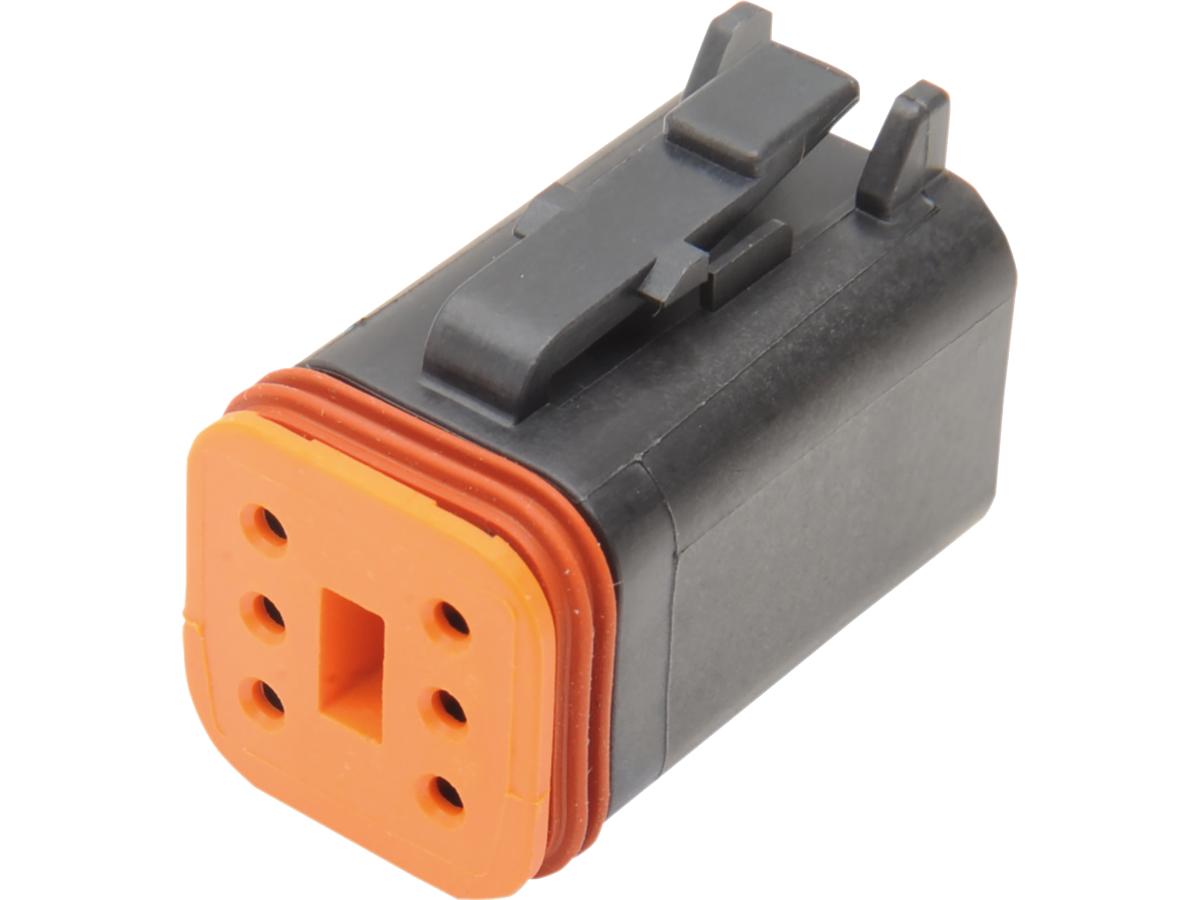 Namz Deutsch Oem Dt Series Connector Housings 6 Wire Female Black Namz Default Title
