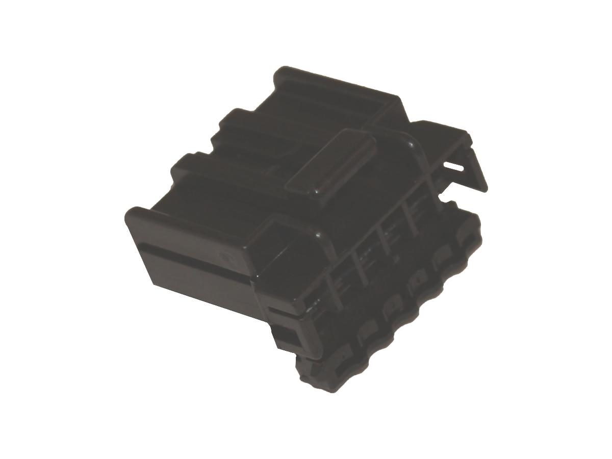 Namz Amp Multilock Connector Housing 6 Wire Plug Black Namz Default Title