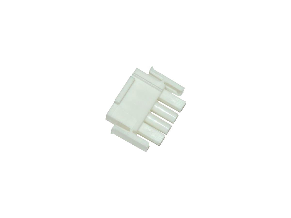Namz 4 Wire Plug Amp Mate N Lock Connector Housing 4 Wire Plug White Namz Default Title