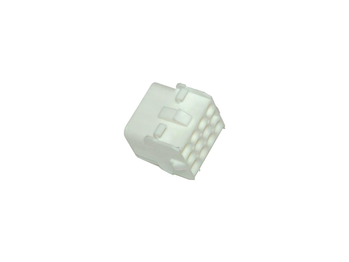 Namz 12 Wire Cap Amp Mate N Lock Connector Housing 12 Wire Cap White Namz Default Title