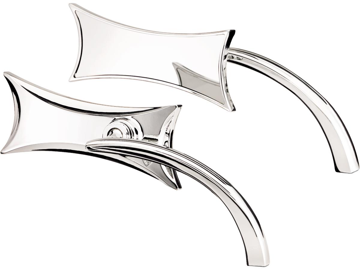 Arlen Ness Four Point Micro Mirror Chrome Left Arlen Ness Default Title