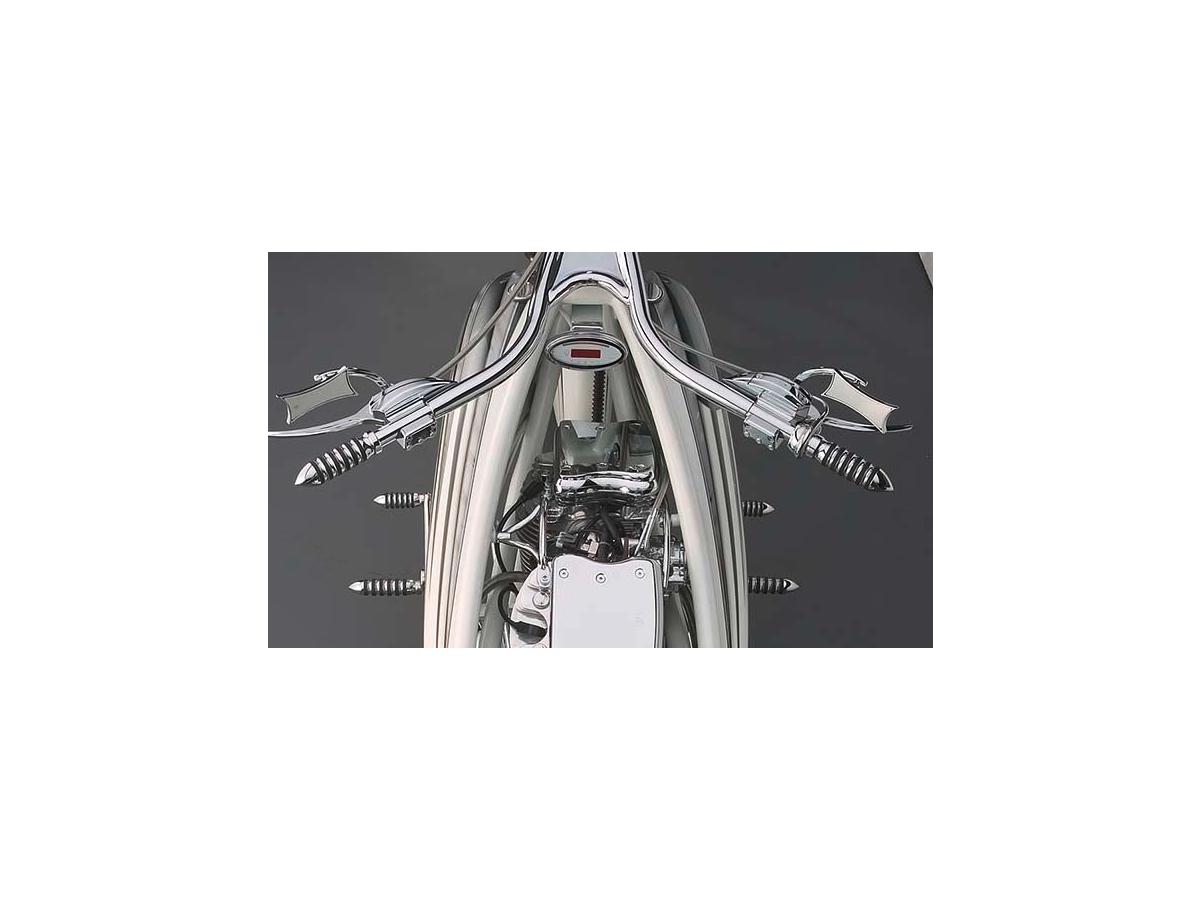 Arlen Ness Four Point Micro Mirror Chrome Left Arlen Ness