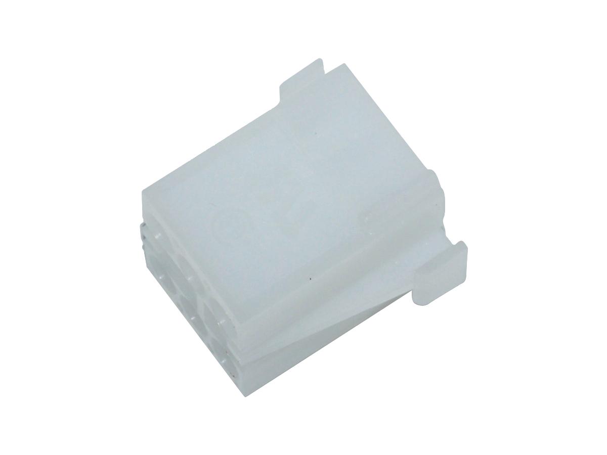 Namz Connector Housing Amp 6 Position Female Mate N Lock Oem Style White Namz Default Title