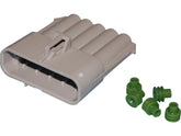 Namz Delphi Packard Weatherpack Connectors 5 Wire Male Gray Namz Default Title