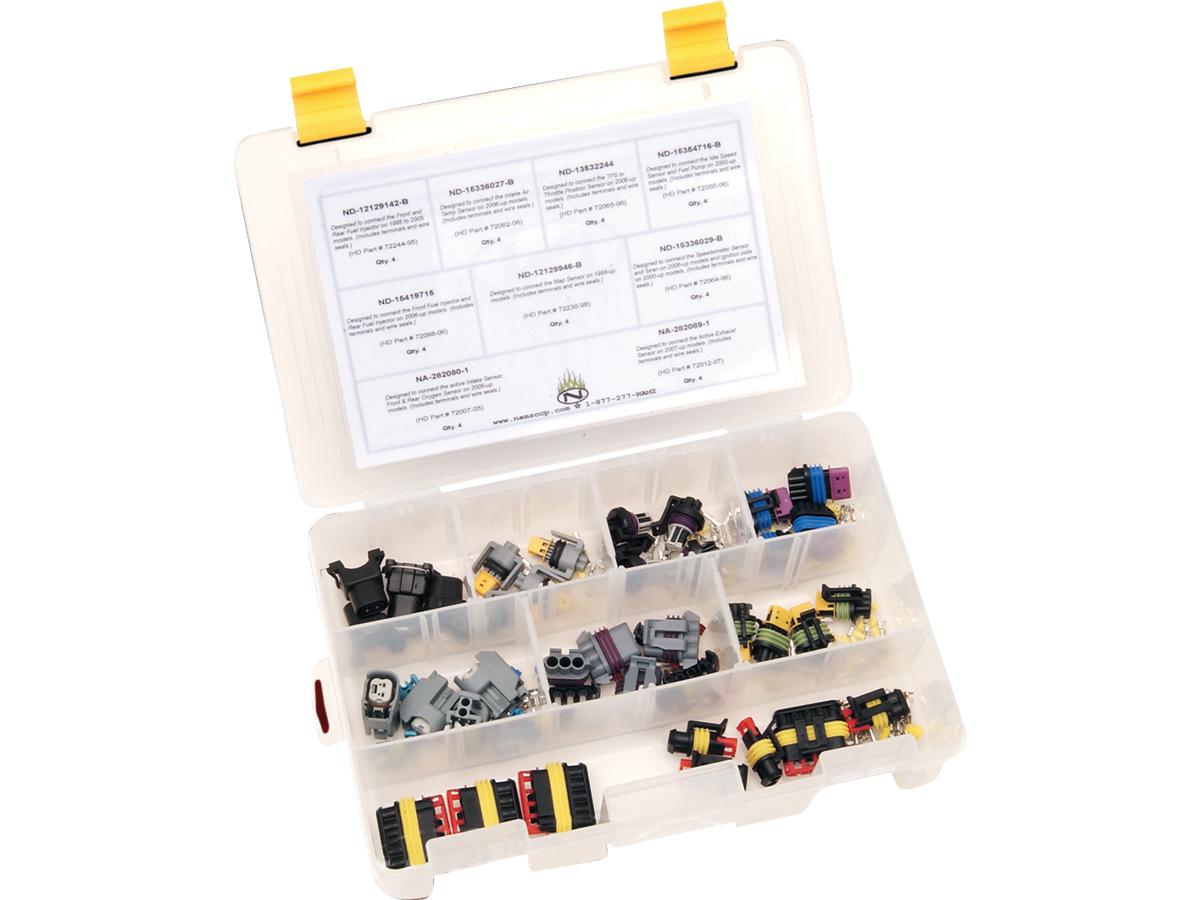 Namz Dephi And Amp Component Connector Builders Kit Black Gray Namz Default Title