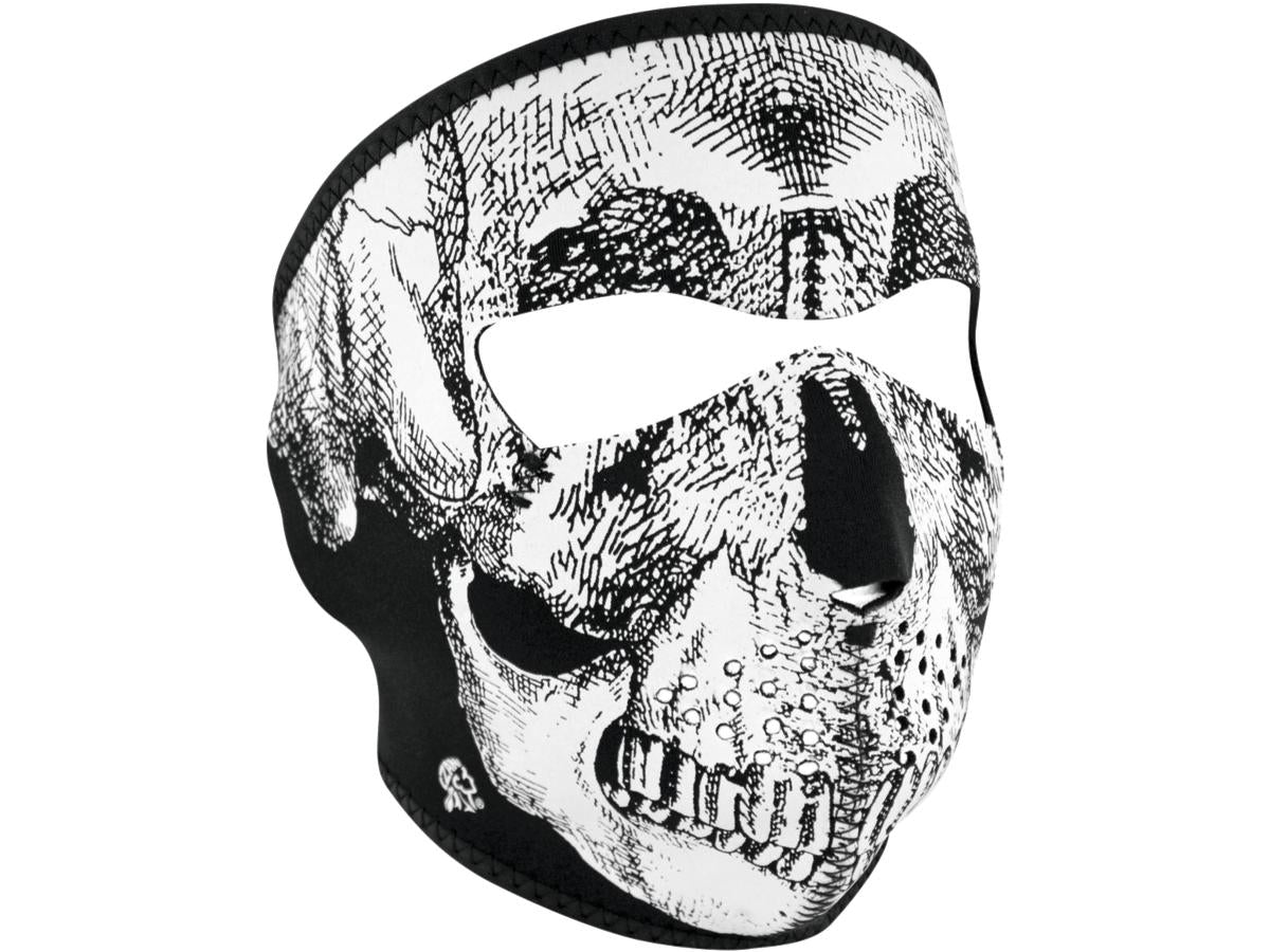 Zan Headgear Skull Neoprene Full Face Mask Zan Headgear Default Title
