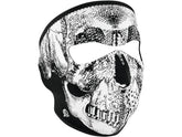 Zan Headgear Skull Neoprene Full Face Mask Zan Headgear Default Title