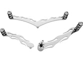 Cce Flame T/Shft Control Set Control Arm Chrome Cce Default Title