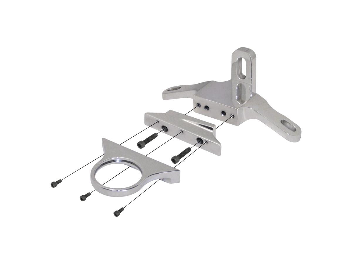 Yankee Engineuity Gauge Motor Top Mount Adapter Chrome Yankee Engineuity
