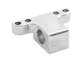 Yankee Engineuity Slim Line Gauge Handlebar Clamp With Indicator Holes Chrome Yankee Engineuity Default Title