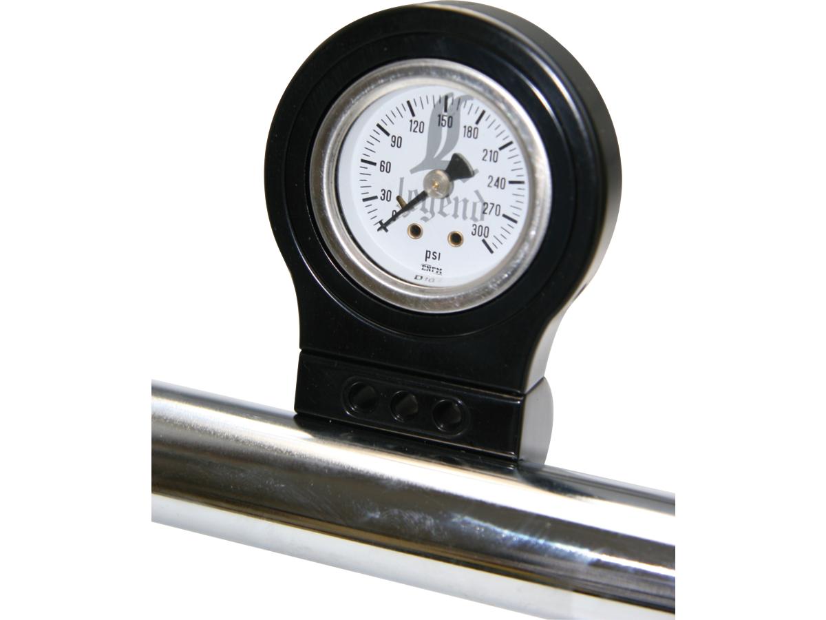 Pistor Gauge 40mm Handlebar Adapter Polished Pistor Default Title
