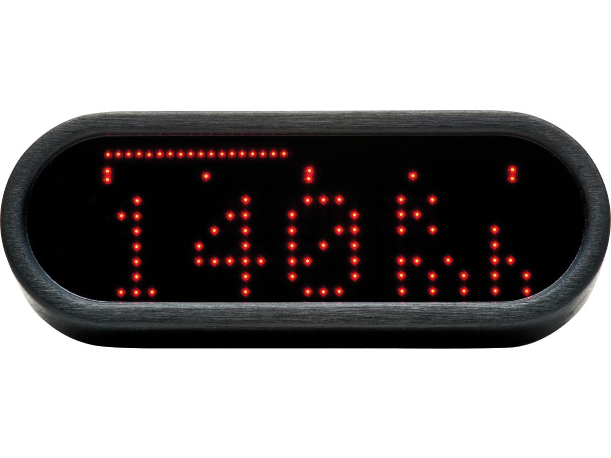 Motogadget Motoscope Mini Speedometer Digital Scale; Dimensions: 59 Mm X 21,9 Mm X 13 Mm Black Anodized Motogadget Default Title