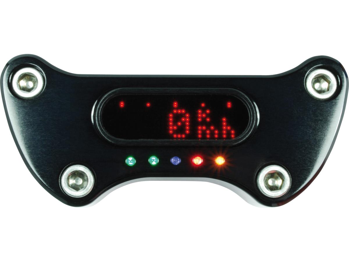 Motogadget Motosign Mini Gauge Top Clamp Black Powder Coated Motogadget Default Title