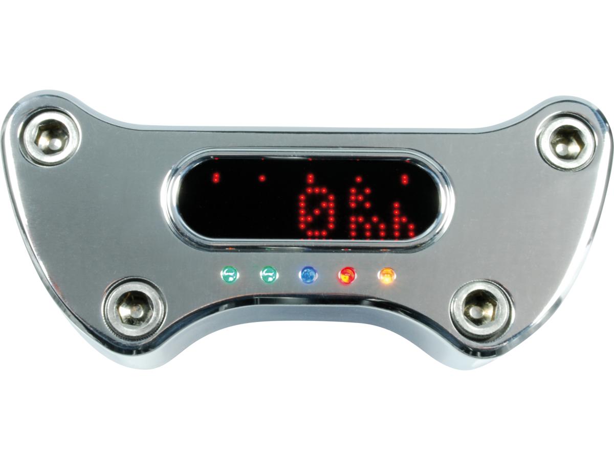 Motogadget Motosign Mini Gauge Top Clamp Polished Motogadget Default Title