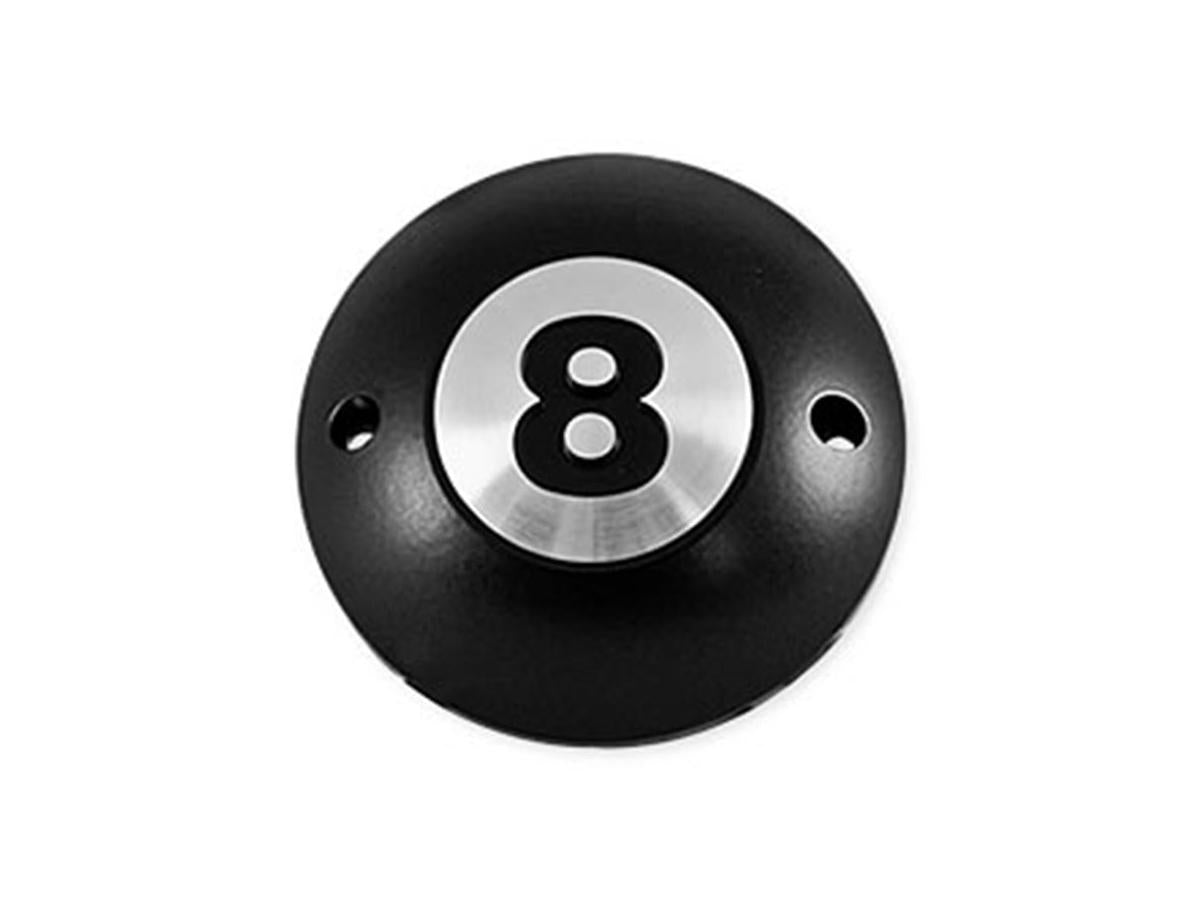 Hells Kitchen Choppers Point Cover 8 Ball, 2 Hole Black Satin Hells Kitchen Choppers Default Title