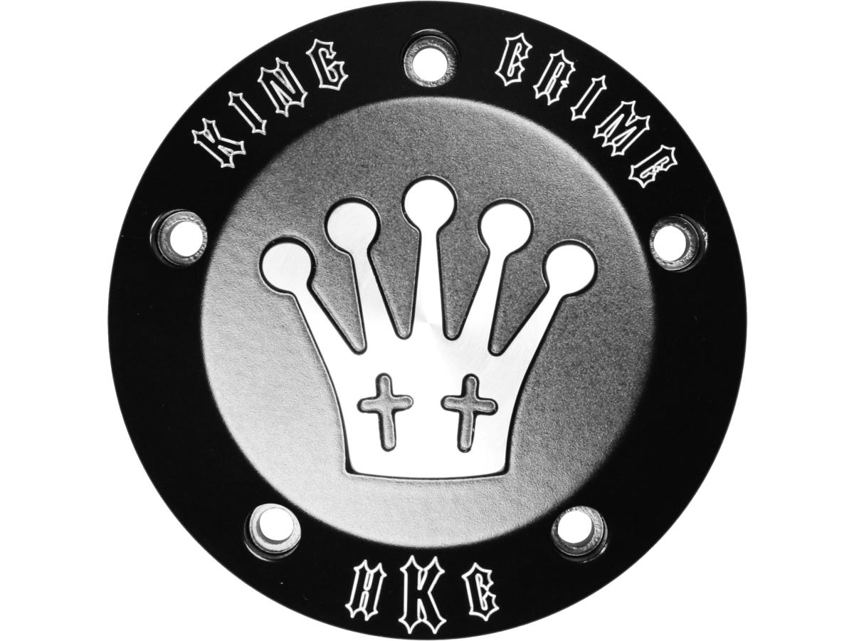 Hells Kitchen Choppers Point Cover King Crime, 5 Hole Black Satin Hells Kitchen Choppers Default Title