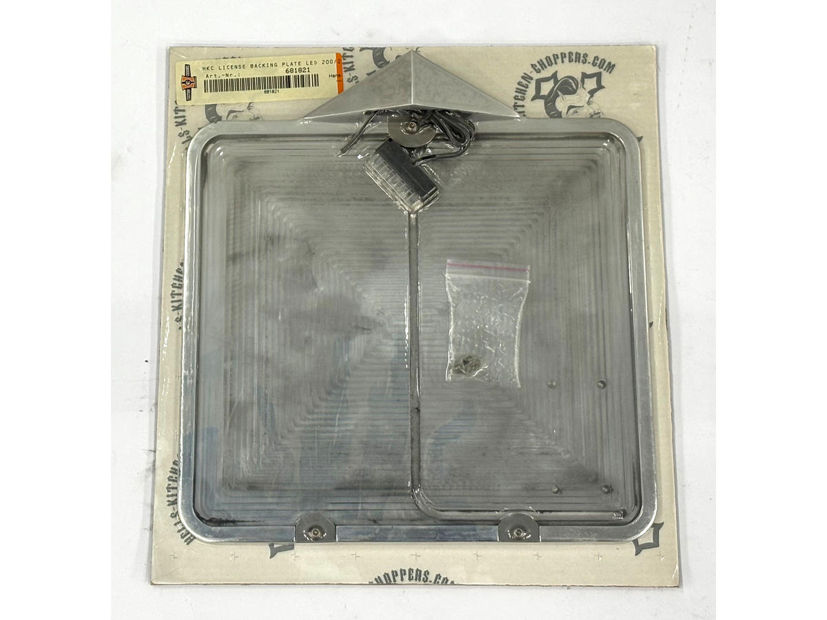 Hells Kitchen Choppers Hkc License Backing Plate Led 200/220 Hells Kitchen Choppers Default Title