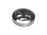 Hells Kitchen Choppers Hkc Pol. Cross Oil Tank Cap Oil Tank Plug Cap Iron Cross Aluminium Polished Hells Kitchen Choppers Default Title