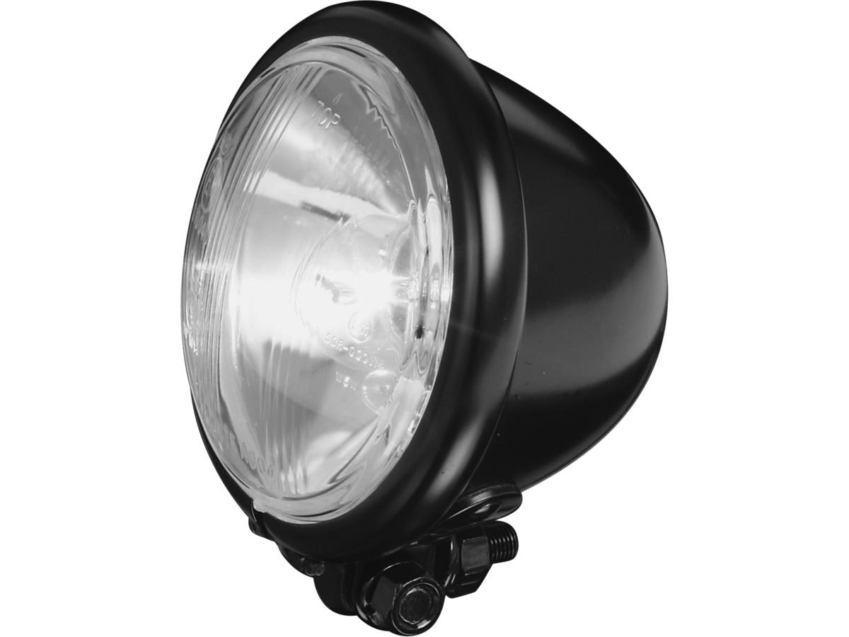 Shin Yo Bates Style 4 1/2" Headlight Black Powder Coated Bilux Shin Yo Default Title