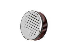 K&Amp;N Round Grooved Air Cleaner Aluminium K&Amp;N