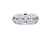 Hells Kitchen Choppers Cross Inpsection Cover Aluminium Polished Hells Kitchen Choppers Default Title