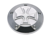 Hells Kitchen Choppers Point Cover Iron Cross, 5 Hole Polished Hells Kitchen Choppers Default Title