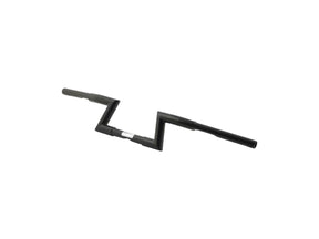 Fehling 1 1/4" Z Bar With 1" Clamp Diameter Handlebar Dimpled 3 Hole Black Powder Coated 120 Mm Fehling Default Title