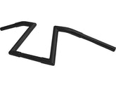 Fehling 1 1/4" Z Bar With 1" Clamp Diameter Handlebar Dimpled 3 Hole Black Powder Coated 230 Mm Fehling Default Title