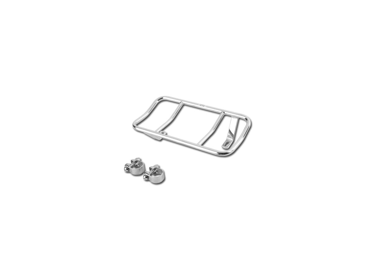Fehling Handlebar Rack Clamps 1 1/4" Clamps Chrome Fehling