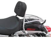 Fehling Driver Sissy Bar With Pad And Rack Chrome Fehling Default Title