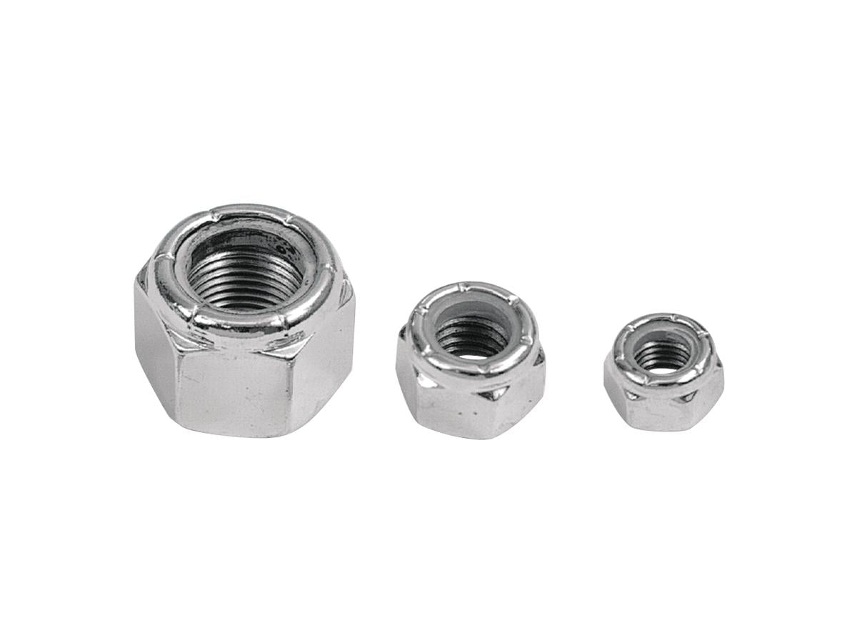 Cce Nylok Nut Set Chrome 3/8" 24 Unf Cce Default Title