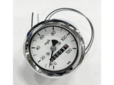 Mmb 60mm Basic Speedometer Scale: 120 Mph; Scale Color: White Chrome 60.0 Mm Mmb Default Title