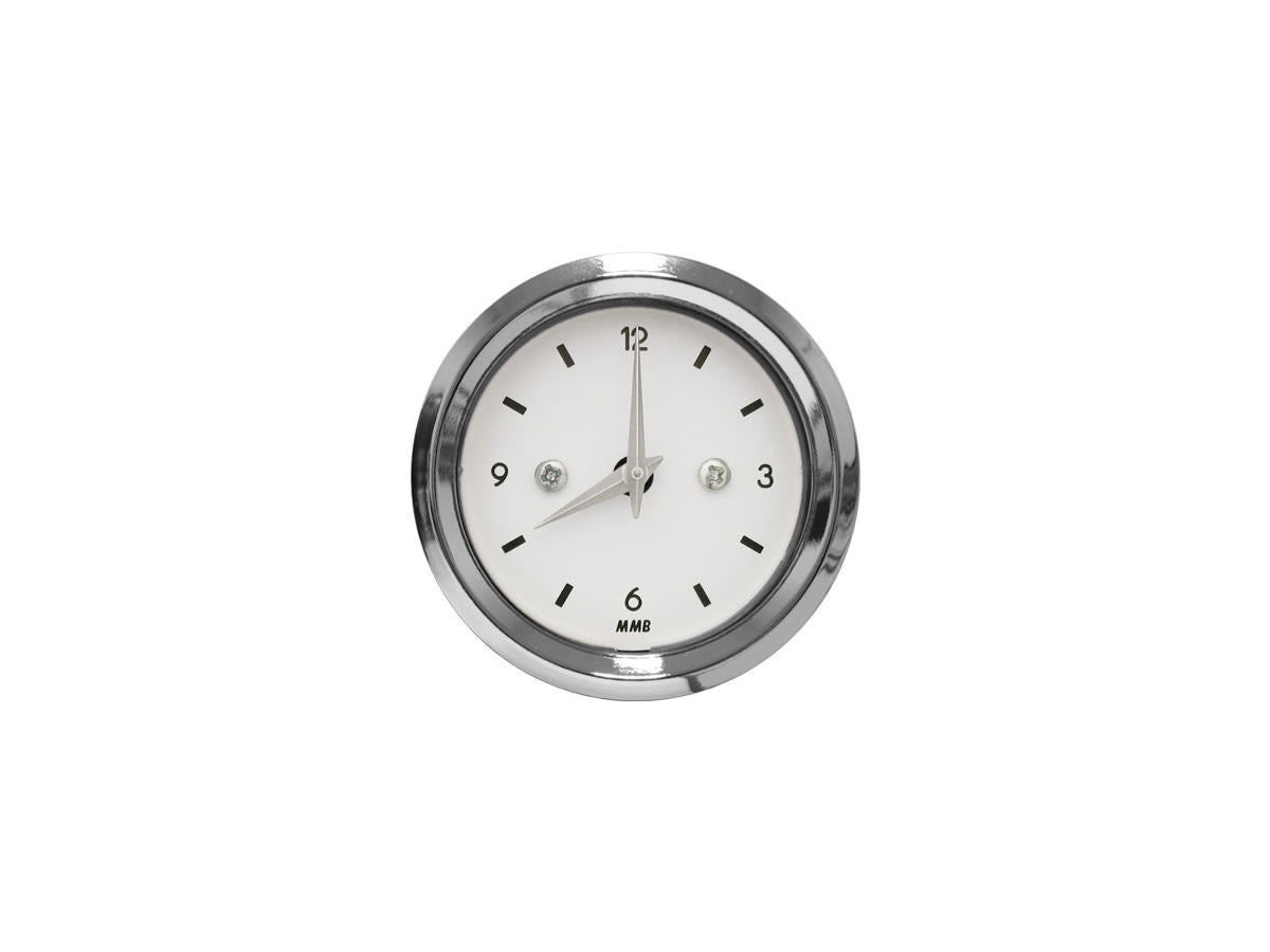Mmb Clock Basic Blk / Wht / Wht Light Clock Mmb Default Title