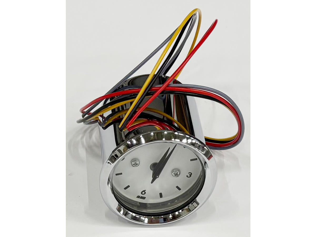 Mmb Clock Basic Chr / Wht / Blue Light Clock Mmb Default Title