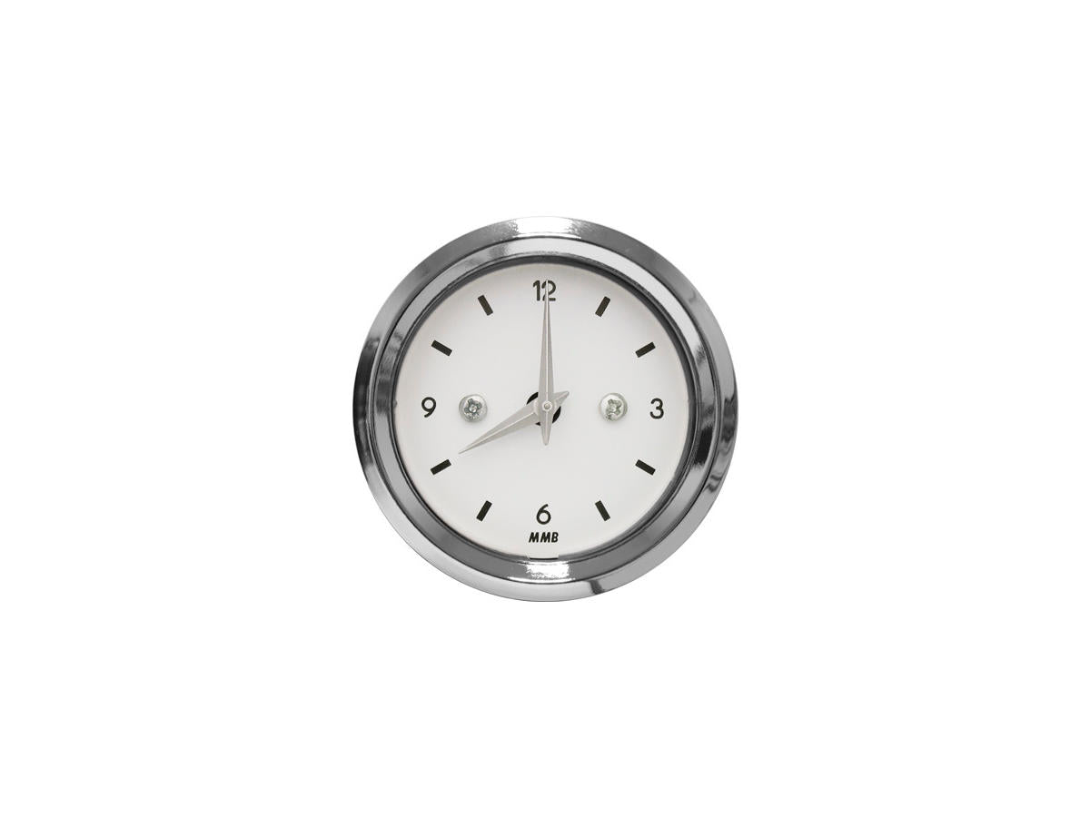 Mmb Clock Basic Blk / Wht / Blue Light Clock Mmb Default Title
