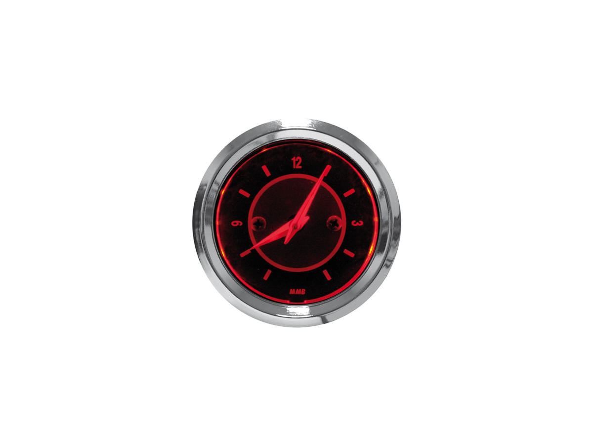 Mmb Clock Target Blk Red Light Clock Mmb Default Title