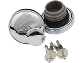 Cce Lockable Gas Cap Set Chrome Cce Default Title
