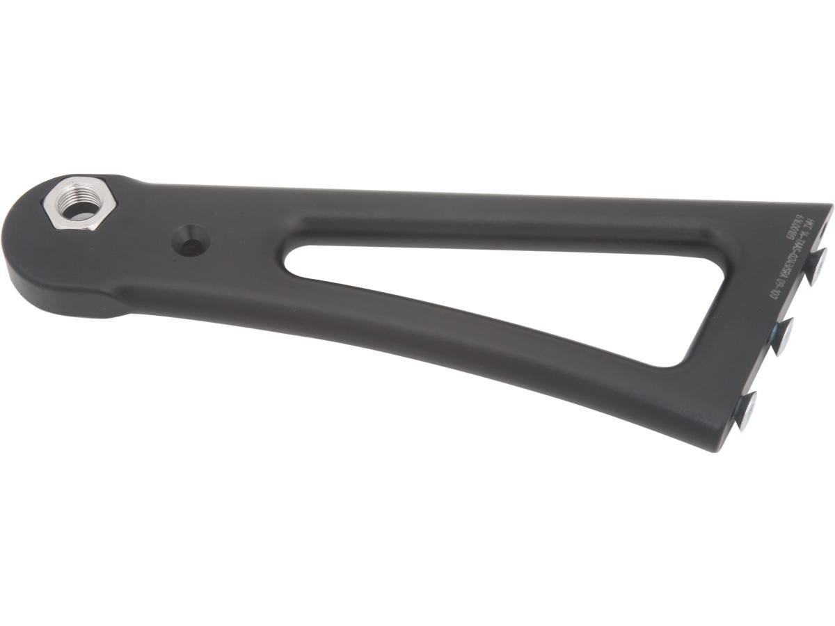 Hells Kitchen Choppers Axle Mount Side Mount License Plate Bracket For 1" Axles Black Hells Kitchen Choppers