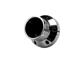 Bsl Straight Endcap E3 Blk. Curved Billet End Caps Black 70 Mm Bsl Default Title