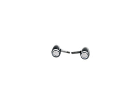 Rbs Softtouch Grip Set With Led Front And Rear Turn Signals Black 1" Throttle Cables Rbs