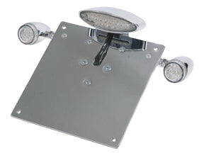 Rbs Softtouch Grip Led Turn Signal Set With Rear Turn Signals ,Taillight And License Plate Chrome 1" Throttle Cables Rbs
