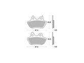 Trw Sinter Street Replacement Brake Pads Sinter Rear Trw Default Title