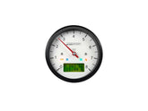 Motogadget Mg Motoscope Classic 8 K Scale Blkanodized Bezel Withe Face Tachometer Motogadget Default Title