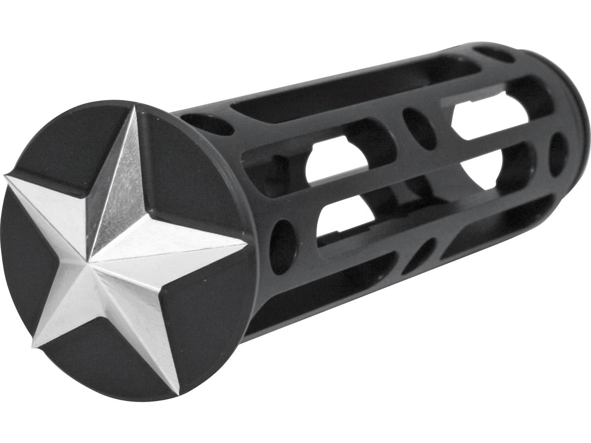 Thunderbike Open Mind Base Grip And Footpeg Toppers Bi Color Anodized Thunderbike Default Title