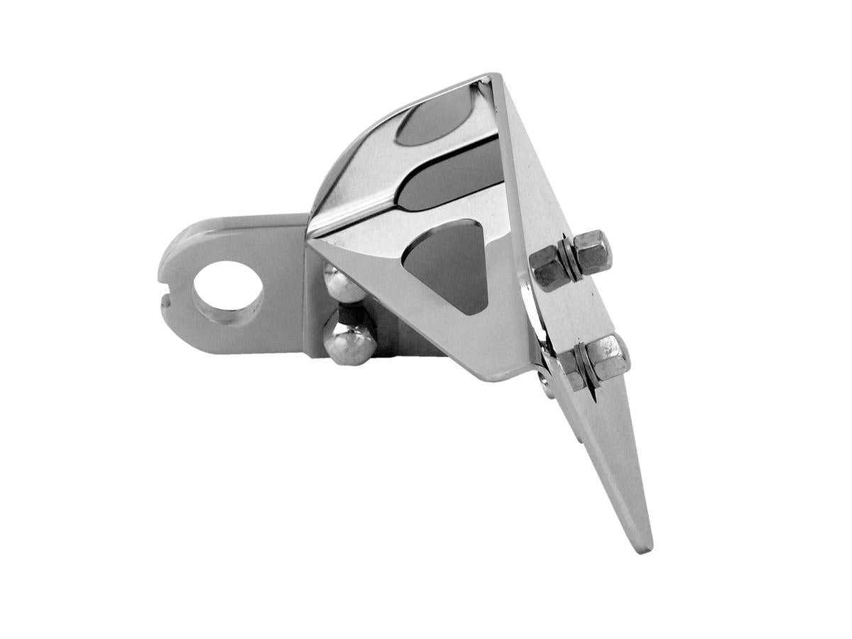 Thunderbike Short Side Mount License Plate Bracket Polished Thunderbike Default Title