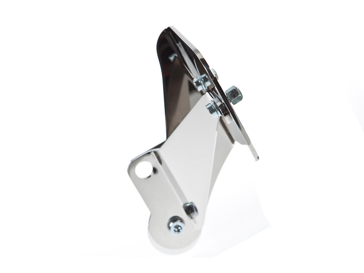Thunderbike Short Side Mount License Plate Bracket Polished Thunderbike Default Title