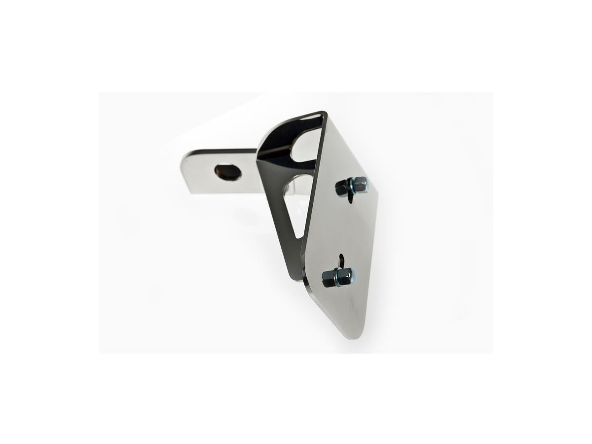 Thunderbike Short Side Mount License Plate Bracket Polished Thunderbike Default Title